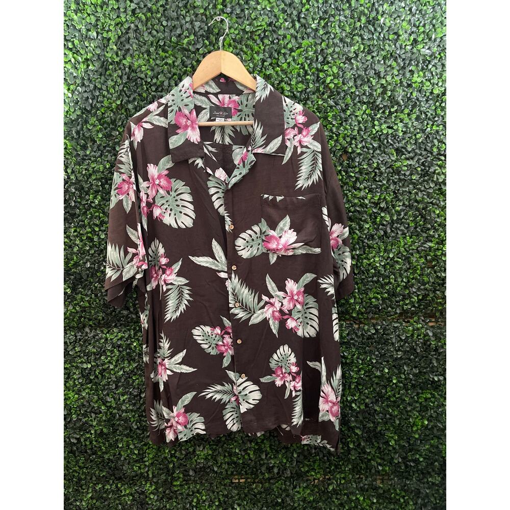 David Taylor Collection, Men’s Hawaiian Shirt, Size XXL